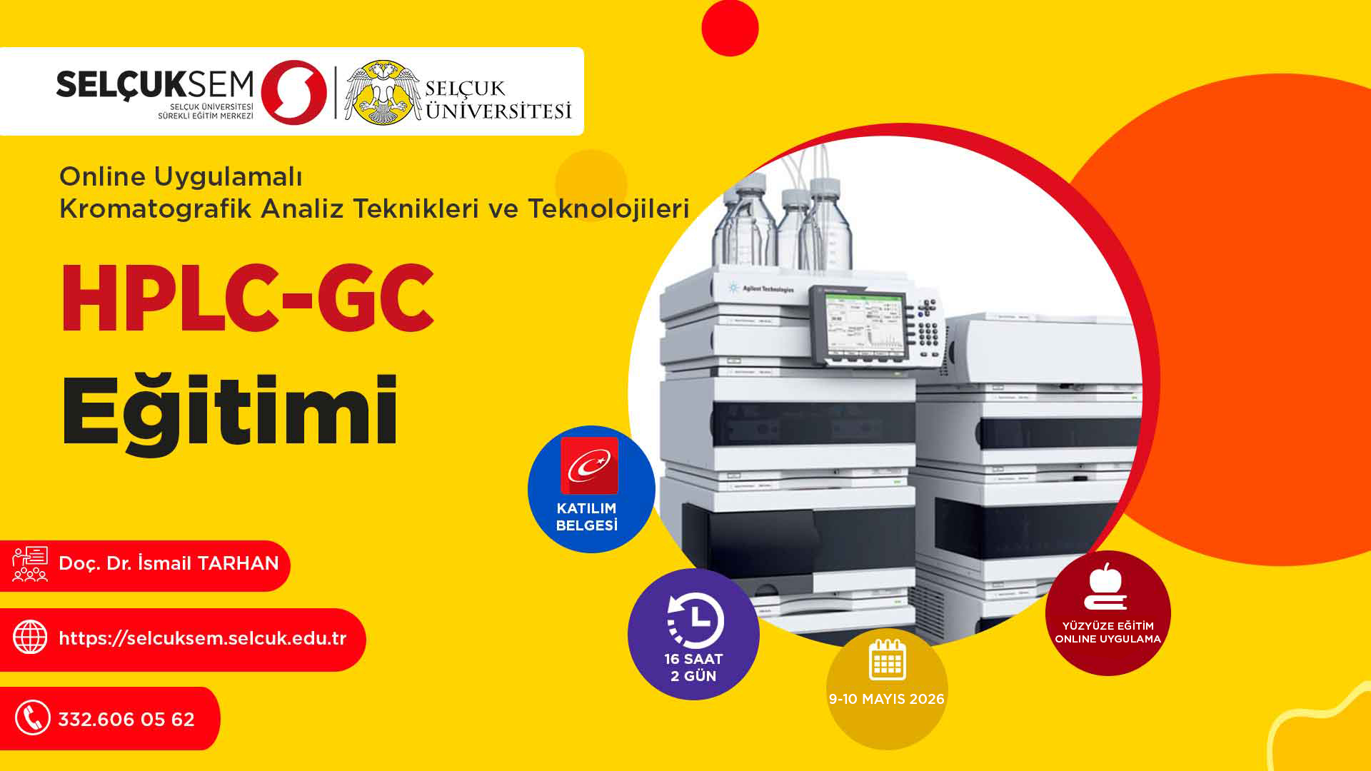 Kromatografik Analiz Teknikleri ve Teknolojileri: HPLC / GC Eğitimi